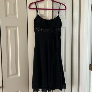 Black cocktail dress